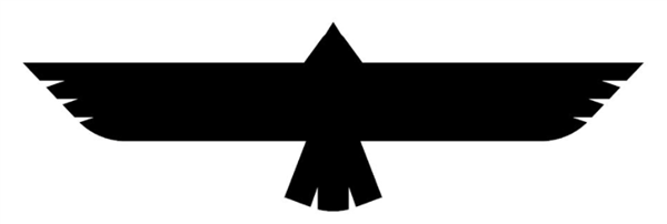 silhouette of Nettingham Redtail logo